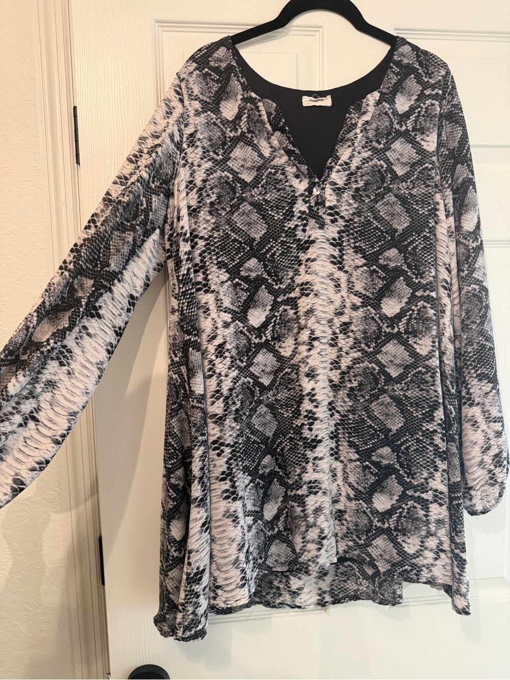Snake Skin Print Dress